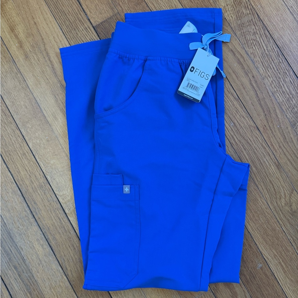 Figs Kade cargo Vibrant Blue